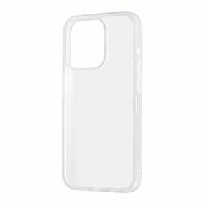デジタルアルキミスト iPhone15 Pro ケース マット ハイブリッド ガラス 素材 指紋防止 半透明 耐衝撃 薄型 ワイヤレス充電対応