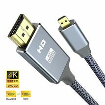 Snowkids マイクロHDMI - HDMIケーブル Micro HDMI to HDMI 3m (マイクロtypeDオス - type A_画像9