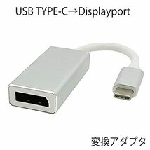 TYPE-C 3.1 (USB3.1) to Displayport DP 変換アダプター 4K 30Hz 1080p_画像6