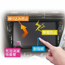 槌屋ヤック オーディオパーツ 多機能液晶保護シート 9インチワイド用VP-118_画像2