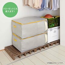 Belca 日本製 すのこ ジョイントパレット 2台入り 幅51.7×奥行51.6×高さ7.1cm エコブラウン 湿気防止 JP-BR2_画像4