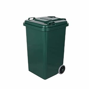  Dulton (Dulton) plastic trash can 65L green waste basket. master-piece cover attaching large outdoors drainage hole equipped height 680