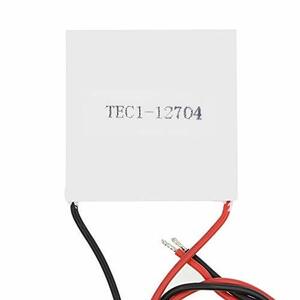 HUABAN 2個 TEC1-12704 セラミック熱電冷却器 ペルチェ 12V 4A セルペルチェエレメントモジュール