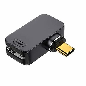 cablecc 磁気角度付きタイプUSB-C タイプC - HDMI HDTVモニターコンバーターアダプター 4K 2K