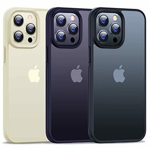 【本体の色・4色】CASEKOO iPhone 14 Pro 用 ケース 耐衝撃 滑り止め MIL規格 指紋防止 ストラップホール付き 2022