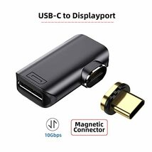 chenyang CY USB C 磁気アダプター USB Type C - DP Displayport モニター コ_画像5
