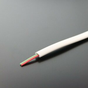  telephone code modular cable ( volume line ) 2.4mm thickness 6 ultimate 2 core white 100M CMJ-100WH2ta rose 