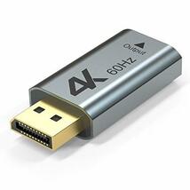 WAVLINK 4K DP-HDMIアダプター 4K@60Hz DP TO HDMI DP-HDMIコネクター ディスプ_画像1