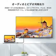 WAVLINK 4K DP-HDMIアダプター 4K@60Hz DP TO HDMI DP-HDMIコネクター ディスプ_画像7