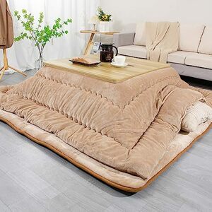 JEMAjema kotatsu futon square large size kotatsu futon single goods kotatsu for futon warm kotatsu quilt thick flannel reversible both sides possible to use 