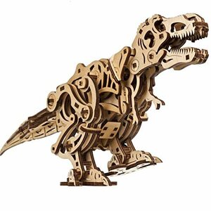 Ugears ユーギアーズ ティラノサウルスレックス 70203 Tyrannosaurus Rex 木製 ブロック DIY パズル 組立 想像力