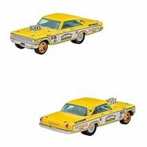 ホットウィール(Hot Wheels) プレミアム 2パック プリマス ベルべディア 426 ウェッジ / '65 ダッジ コロネット 【3才~_画像3