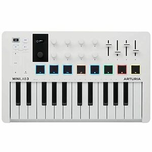 Arturia MIDI keyboard controller MiniLab 3 white 