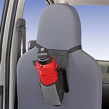 ナポレックス 車用 収納ポケット 働く軽 水筒ポケット ベルト付 簡単取付 ヘッドレストが一体型のシートにも対応 NAPOLEX SDK-3_画像6