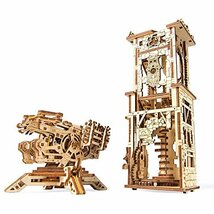 Ugears ユーギアーズ Archballista-Tower アークバリスタと攻城塔 70048 木のおもちゃ 3D_画像1