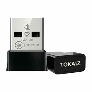 TOKAIZ 無線LAN WiFi 子機 Wi-Fi5 AC対応 無線LANアダプター AC600 2.4GHz 5GH