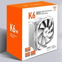 PCCOOLER LGA1700/AM5対応 130mmファン搭載 TDP240W対応 サイドフロー CPUクーラー K_画像7