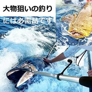 DOKEEP ギャフ フィッシュギャフ テレスコ仕様 伸縮式 フィッシングツール グリッパー魚釣り (65.00)の画像2