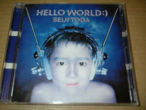 【CD+CD-ROM】戸田誠司（ｅｘ.フェアチャイルド、ヤプーズ）／ＨＥＬＬＯ ＷＯＲＬＤ：）（９５年作！送料込！ソロデビュー作）