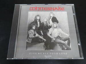 プロモ盤！Whitesnake - Give Me All Your Love 輸入盤シングルCD（アメリカ PRO-CD-2932, 1988）