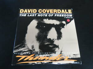 紙ジャケ！David Coverdale - The Last Note of Freedom 輸入盤CD（イギリス 656292 2, 1990）