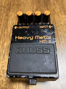 BOSS heavymetal HM-2　エフェクター　ヘヴィーメタル　激レア！激安！　動作品