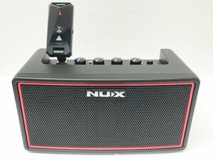 送料着払い◆NUX Mighty Air　ワイヤレストランミッター付き５W充電式ギターアンプ＜ベースも使用可能＞（中古動作品）