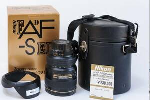 Nikon zoom lens AF-S 17-35mm 極上品　新品に近い