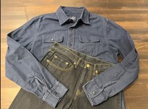 メンズ パンツ BANANA REPUBLIC バナナリパブリック デニム ジーンズ 加工 濃い目 小さい サイズ FE922 / W29 全国一律送料520円_画像5