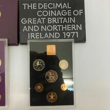 【E/D11602】★1円スタート 海外コイン ミントセット COINAGE OF GREAT BRITAIN 1970/1971 イギリス貨幣セット_画像3
