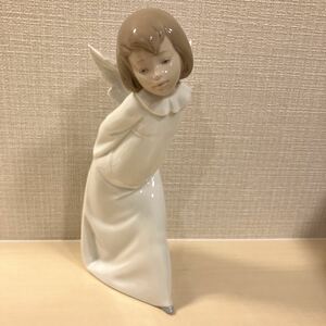 【E/H04058】LLADRO リアドロ リヤドロ 天使の考え事 わかってきたぞ