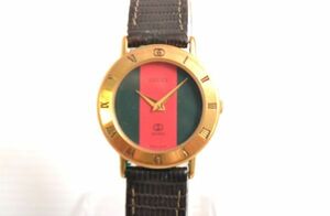 M534V22V　GUCCI★グッチ★3001L★QZ★シェリーライン★レディース★アナログ★ブランド腕時計