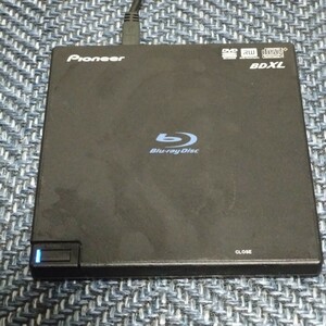 動作確認済　Pioneer ポータブルブルーレイドライブ BDR-XD04J