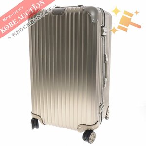 ■ RIMOWA リモワ ORIGINAL Trunkオリジナルトランク スーツケース 4輪 925.75.03.400 TSAロック チタニウム ゴールド 保存袋付き