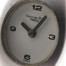 ■ ディオール 腕時計 WB8101 クォーツ 約30g レディース シルバー 文字盤ホワイト_画像4
