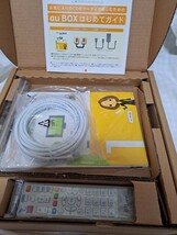 新品未使用品 au BOX ボックス VIP1830 リモコン 説明書 モトローラ MOTOROLA 01MODAA　CD DVD　プレイヤー　スピーカー内臓_画像2