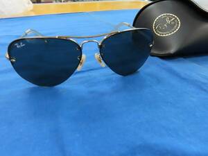 ★☆Ray-Ban レイバン サングラス RB3449 001/71 59□14 3N 美品 中古☆★