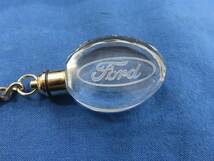 ★☆フォード クリスタル キーホルダー 中古 美品 FORD MOTOR☆★_画像2