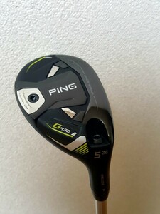 【新品同様】PING G430 HL ピン ハイブリッド メンズ 右用 FUJIKURA SPEEDER NX 45 5番26度 日本正規品