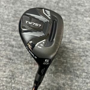 ★中古 HONMA TW757 6番ユーティリティ27° VIZARD TH7 PROTOTYPE トリプルスター