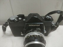 Nikon ニコン フィルムカメラ【 Nikomat FTN　レンズ NIKKOR Auto 1:2 f=50mm 】中古品 未確認ジャンク 部品取りなどに_画像4