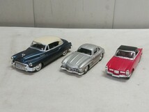 レターパックP／solido ミニカー 3点セット【 FACEL VEGA 2-1962・MERCEDES 300SL 1954・BUICK 1950 CABRIOLET 】1/43 中古品 美品_画像1