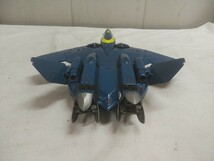 マクロスプラス【 やまと YF-21 】フィギュア 1994 BIG WEST 407g 中古品 変形 28×23cm ギミック多数 _画像6