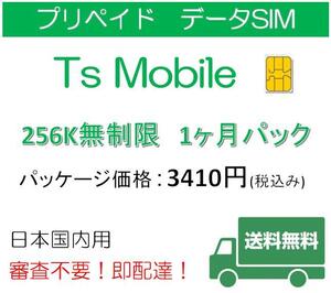 ドコモ 格安SIM 低速 無制限1ヶ月プラン(Docomo 格安SIM 1ヶ月パック) プリペイドsim 格安