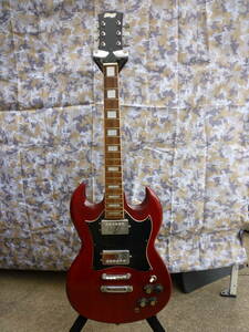 レア stagg スタッグ 日本製 1970年代 ＳＧタイプ/ジャパンビンテージ 古いエレキギター