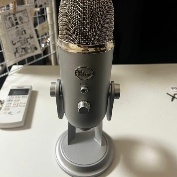 Blue Microphones Yeti USBマイクシルバー 指向性4モード