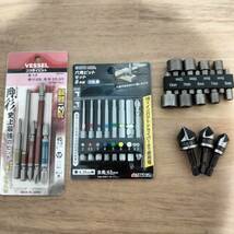 工具 ソケットセット 六角ビット　面取りカッター　 新品_画像1