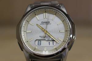 ★【中古 稼働品】CASIO カシオ タフソーラー 電波ソーラー WVA-M630 腕時計【Y402111】★