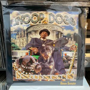 G-Rap@Snoop Dogg@Da Game Is To Be Sold,Not To Be Told / Album Sampler