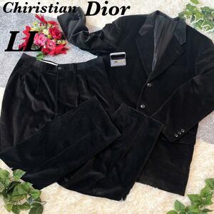 Christian Dior　スーツ上下　セットアップ　ネクタイピン付き　メンズ